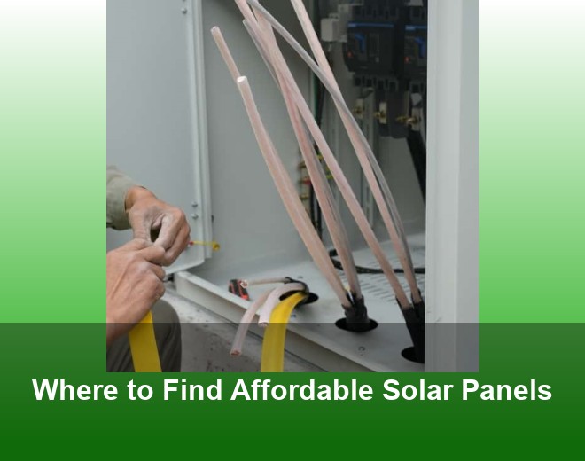 Where to Find Affordable Solar Panels