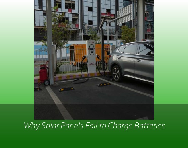 Why Solar Panels Fail to Charge Batteries