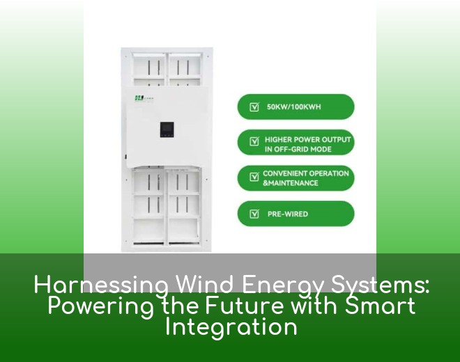 Harnessing Wind Energy Systems: Powering the Future with Smart Integration