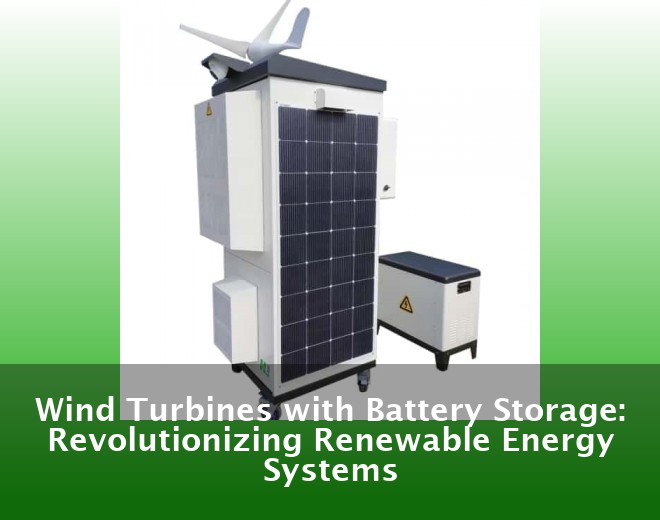 Wind Turbines with Battery Storage: Revolutionizing Renewable Energy Systems