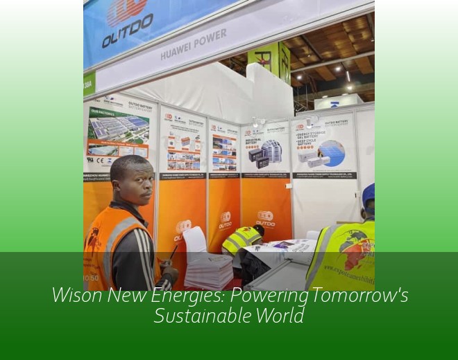 Wison New Energies: Powering Tomorrow's Sustainable World