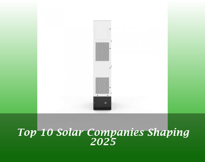 Top 10 Solar Companies Shaping 2025