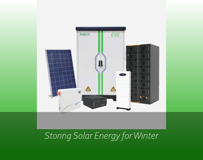 Storing Solar Energy for Winter